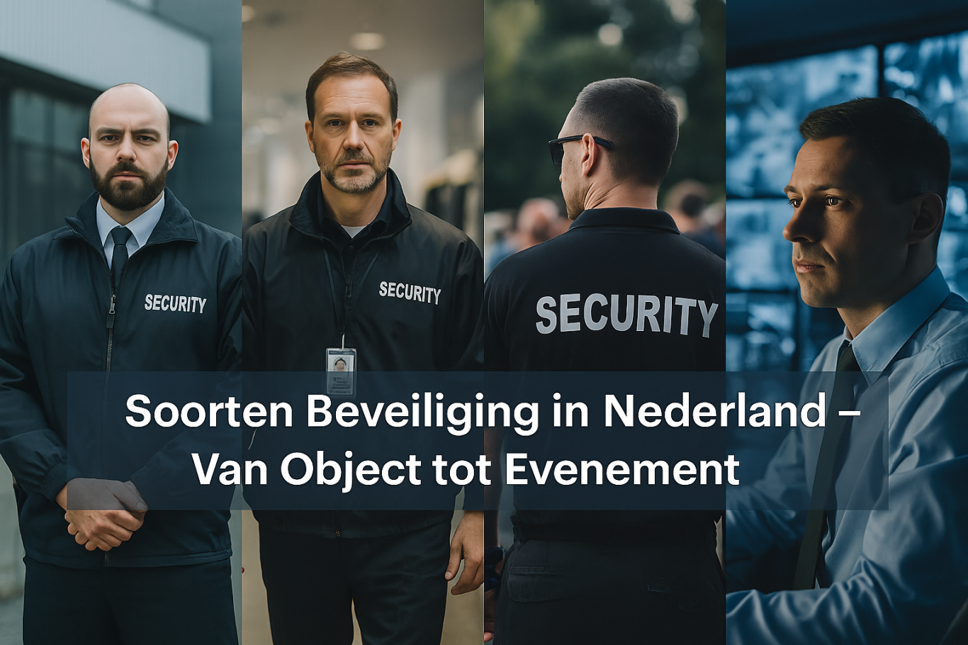 Ontdek welk type beveiliger jij bent Soorten Beveiliging in Nederland